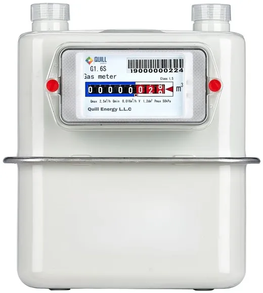 QE-G-XX Mechanical gas meter by Quill Meters